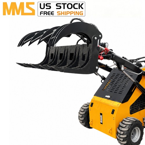 Mini skid steer root - root, grapple