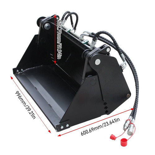 Hydraulic combo bucket - 4-in-1,