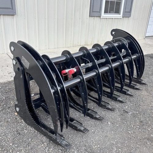 Brush root rake grapple - rake,
