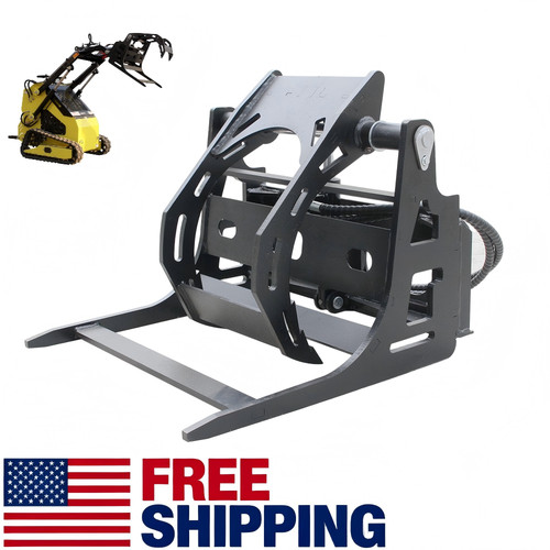 Hydraulic log grapple for mini - grapple,
