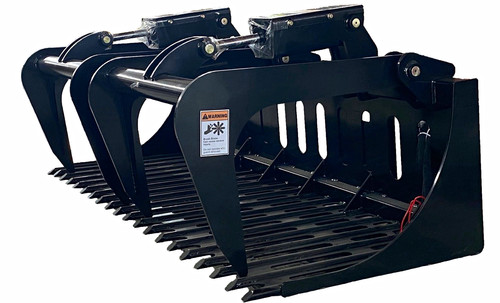 Skid steer loader root grapple - loader,
